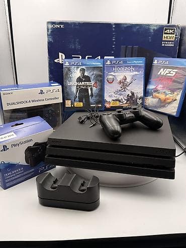 🎮 PlayStation 4 Pro (PS4 Pro) – Full Komplekt Satılır 📦 Komplektdə