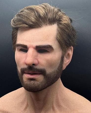 Realistik Profesional silikon maskalar - Material: yüksək keyfiyyətli — 7