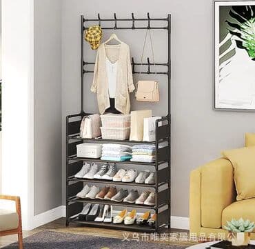 ayı dərisi: Yeni model Ayaqqabı dolabı Asilqanla bərabər Eni 60sm Hündürlüyü 145sm — 3