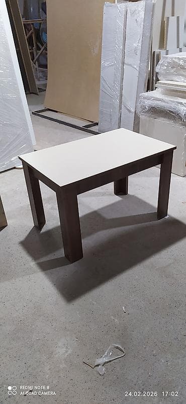 sade metbex mebelleri: Mətbəx masası, Açılmayan, DSP, Dördbucaq masa — 5