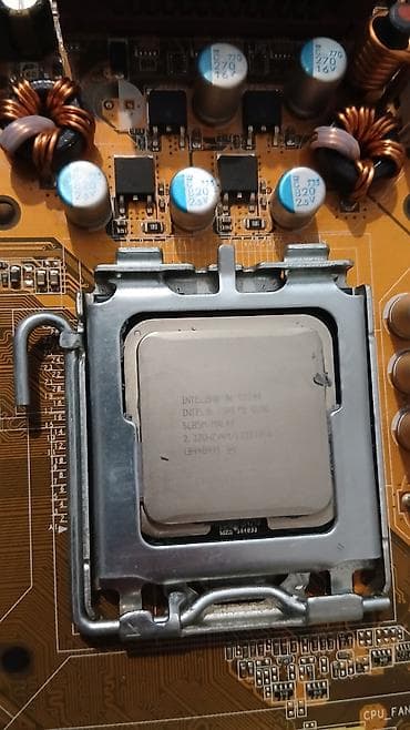 ram ddr 2: ASUS P5KPL əsas plata + Intel Core 2 Quad prosessor + videokart (DVI/ — 10