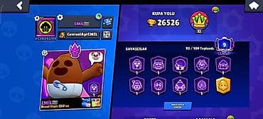 brawl stars account: Brawl Stars oyunu üçün güclü hesab oyunda həddindən artıq çox gözəl — 1