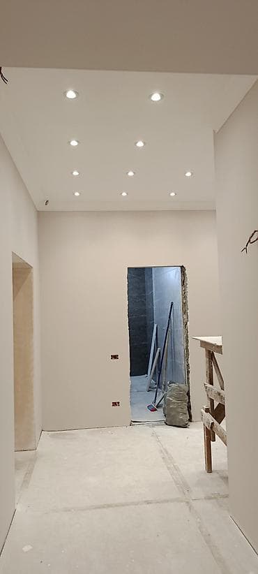 MALYAR. İSLERİ. EV. TEMİRİ - Gipskarton tavanlarda LED spot və — 4
