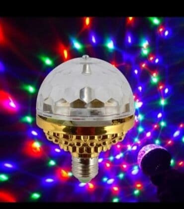 led isıqlar: Led rengbereng yanan isiqlar.yanir firlanir.yeni il qabagi hamini — 1