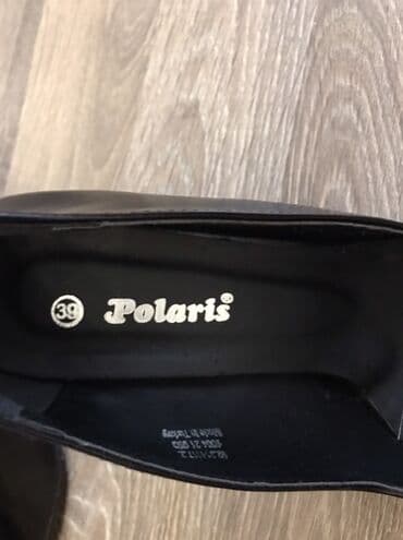 ботильоны высокий каблук: Brend: Polaris Model: Klassik qadın tuflisi - Rəng: qara, parlaq - — 9