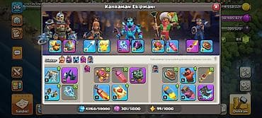 Su nəqliyyatı: Clash of Clans hesabı – yüksək səviyyəli əsas kənd + inşaatçı bazası — 5