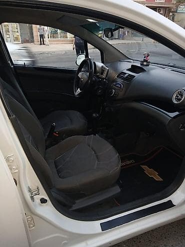vaz 2107 panel: Chevrolet Spark, ağ rəng, ideal vəziyyətdə xanm maşını olub, ili — 3