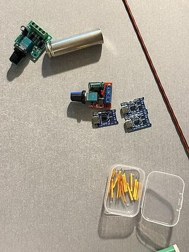 nabor açarlar: Elektronika DIY dəstəsi – modul və aksesuarlar Tərkib: - 2 ədəd DC — 1
