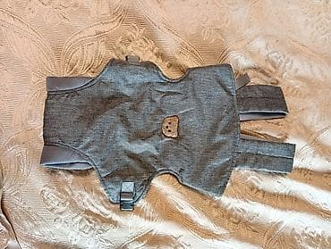 Avtokreslolar: Uşaq daşıma kəməri (baby carrier) - Rəng: boz-mavi melanje - Ön — 1