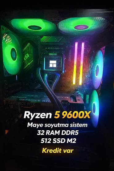 Güclü oyun və yaradıcılıq üçün hazır masaüstü kompüter.Kredit var lalafo.az -da Güclü oyun və yaradıcılıq üçün hazır masaüstü kompüter.Kredit var