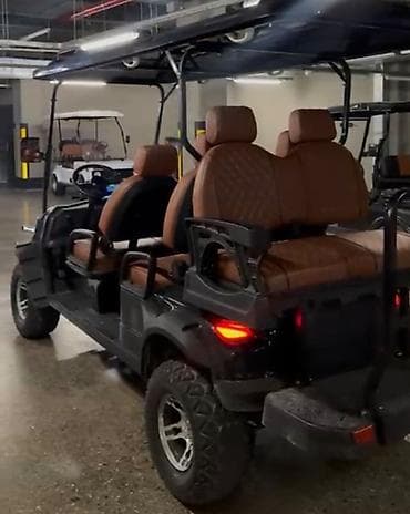 Транспорт: Çox Təcili satılır elektrik Club Car Tempo 6 Passenger real adamlar — 4