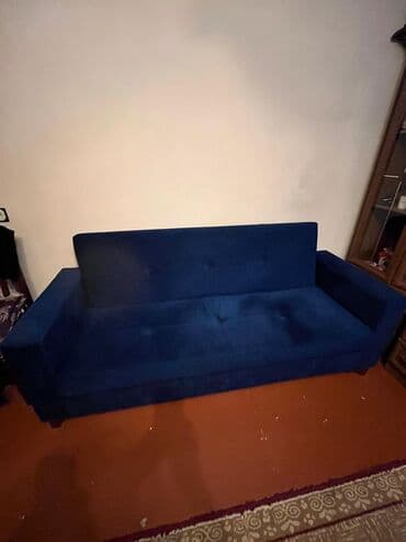 Столы и стулья: Диван, Нераскладной, Ткань — 1