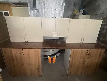 Mətbəx mebeli satılır. - Ölçü: 225 sm - Üst hissə: açılan qapılı lalafo.az -da Mətbəx mebeli satılır. - Ölçü: 225 sm - Üst hissə: açılan qapılı