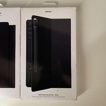 samsung tablet qiymetleri: Samsung Galaxy Tab planşet + S Pen + Smart Book Cover və klaviaturalı — 7