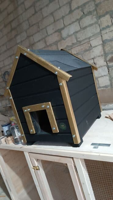 домики для кошек баку: İt yuvası, pişik yuvası və digər heyvanlar üçün yuva sifarişləri qəbul — 3