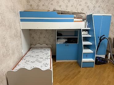 Oğlan və qız üçün, İşlənmiş, 2 təknəfərlik çarpayı