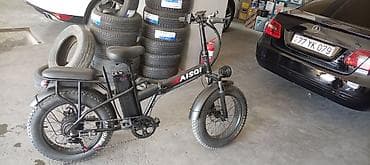 Elektrik nəqliyyatı: Elektrik velosipedi – qalın təkərli, şəhər və off-road üçün - — 6