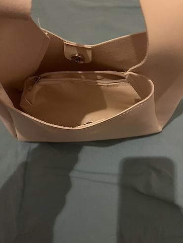 Женская одежда: Ağ rəngli çiyin/handbag – RIMENSE - Material: süni dəridən ağ korpus — 6