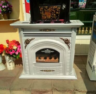 soba radiatoru: Klassik dizaynlı qaz sobası/kamin - Brend yazıları: “SHAYESTEH” — 6