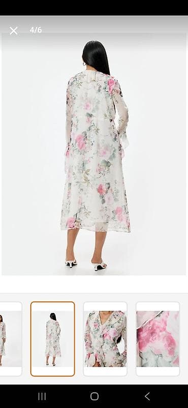 ag etek: Gündəlik don, Midi, 2XL — 5