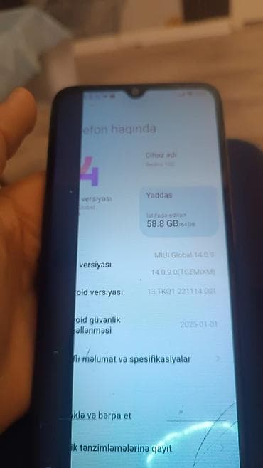 redmi note 12 s: Xiaomi 11i HyperCharge, 64 GB, rəng - Qara, 
 Barmaq izi — 3