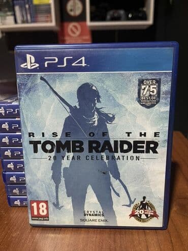 Oyun diskləri və kartricləri: PS4 üçün Rise of the Tomb Raider: 20 Year Celebration oyun diski. Bu