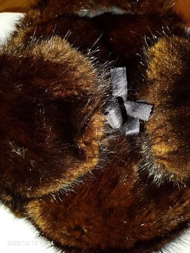 женские шапки на флисе: Шапка, One size, цвет - Коричневый — 7