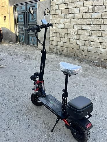 Elektrik nəqliyyatı: Yeni Elektrik samokat 10", 751 - 1000 Vt, > 45 km/s — 2