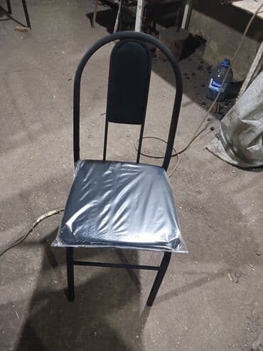 açılıb yığılan stul: Mətbəx üçün, Yeni, Qatlanmayan, rəng - Ağ Stul — 5