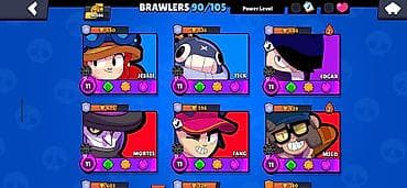 Brawl Stars oyun hesabı - Hesab yaradılıb: 2021 - Təcrübə səviyyəsi — 3