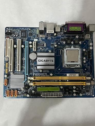 komputer ekran kartı: GIGABYTE GA-G41M-ES2L ana plata - Çipset: Intel G41 + ICH7 - Soket — 3