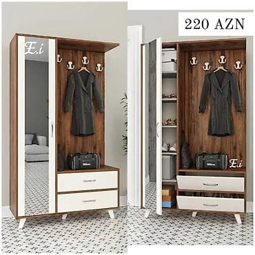 *Dəhliz Dolabi 220AZN💥* ✔️Rəng seçimi var . ✔️Ölçü 90x200x40