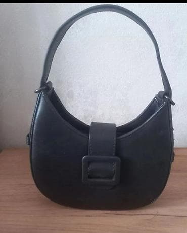 Наручные часы: Qara çiyin çantası – mini ölçülü, yarımdairə (hobo) forması. - — 1