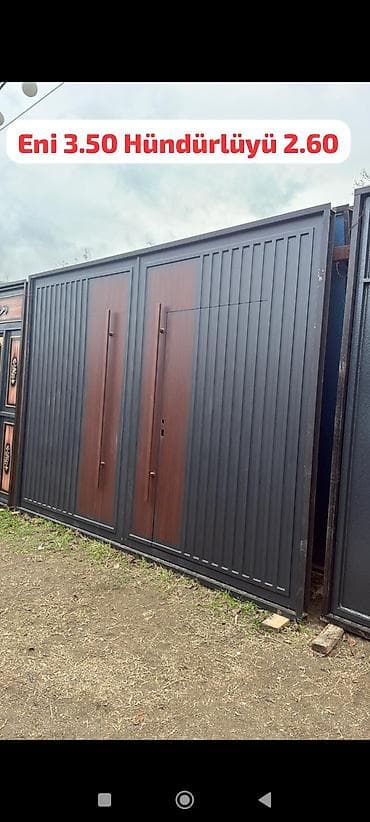 col qapi: Metal darvaza və giriş qapıları – fərqli dizaynlar - Material: qalın — 10