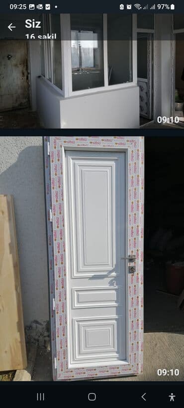 plastik qapi pencere qiymeti: Yeni Plastik qapı Zamok və çərçivə ilə, Zəmanətli, Pulsuz quraşdırma, Pulsuz çatdırılma — 38