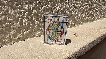 Poker oyun kartları dəsti - Brend/Qablaşdırma: Qırmızı qutu üzərində — 3
