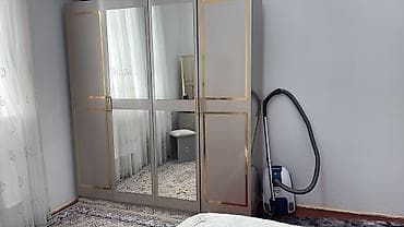 dolab kombi: 4 qapılı, Güzgülü, Bej, Digər material, Açılan, Düz dolab — 2