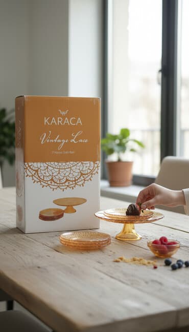 kremli tort sekilleri: Tort və şiriniyyat qabı, rəng - Qızılı — 1