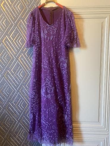 Gündəlik don, Midi, Mavi, L, XL — 5