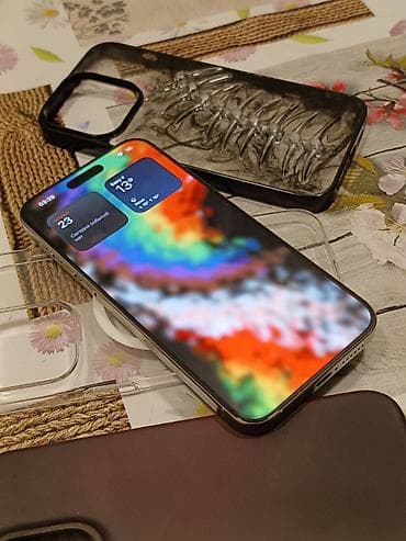 iphone 15 kreditle: IPhone 15 Pro Max, 256 GB, Gümüşü, Face ID — 4