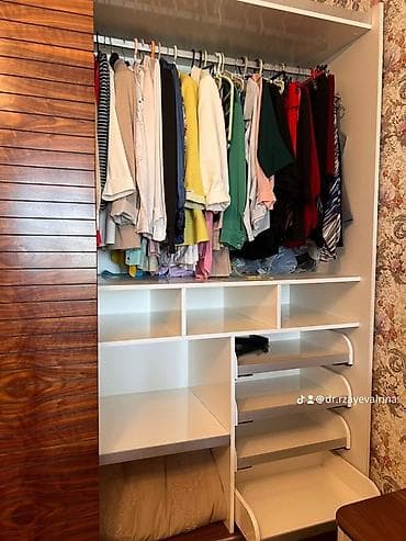 rafaello qiyməti: 2 qapılı, Güzgülü, Qəhvəyi, Taxta, Kupe, Düz dolab — 2