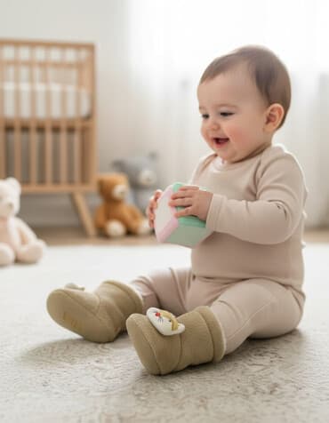 Uşaq üçün yumşaq ev çəkmələri 10 azn alınıb 3-4 dəfə geyinib 1 qış 22