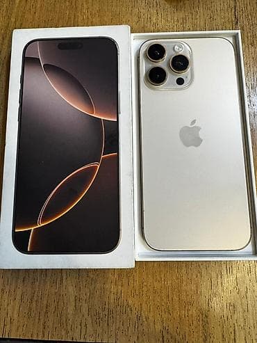 honur 90: IPhone 16 Pro Max, 256 GB, Desert Titanium, Face ID — 2