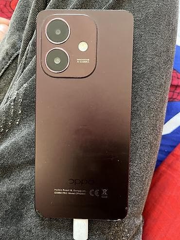 Oppo A3 5G, 64 GB, rəng - Bənövşəyi, Qırıq — 2