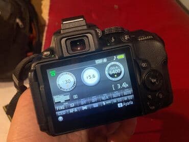 фотоаппарат nikon coolpix aw130: NIkon d5300 satilir 10-20mm lens batayrea ve zaryadnoy 4 gb kart — 2