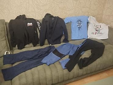 Uşaq geyim dəsti – qarışıq idman və gündəlik geyimlər-műnasib