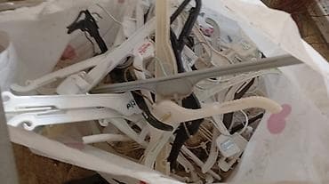 paltar asilqani: Plastik paltar asqıları – kicik modelleri - Material: möhkəm plastik — 2