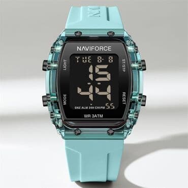 sport saat: Yeni, Qol saatı, NaviForce, rəng - Qara — 3