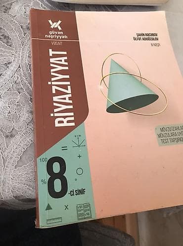 8-ci sinif üçün “Riyaziyyat” vəsaiti. Müəlliflər: Şahin Rəcəbov