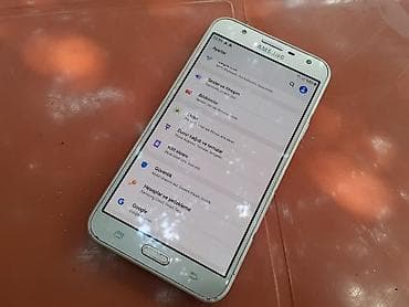 iphone 7 mini: Samsung Galaxy J7 2018, 16 GB, rəng - Qızılı, Düyməli, Sensor, İki sim kartlı — 4